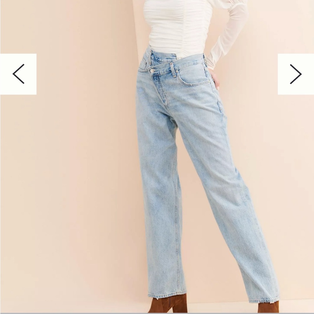 Agolde Criss Cross Jeans - Picture 4 of 5